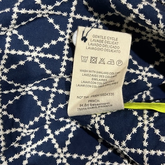 FRNCH Carla Blouse‎ Button Up - Size Large - Picture 8 of 9